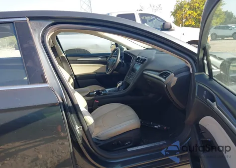 2016 Ford Fusion Titanium from USA, damaged, VIN 3FA6P0K97GR197900